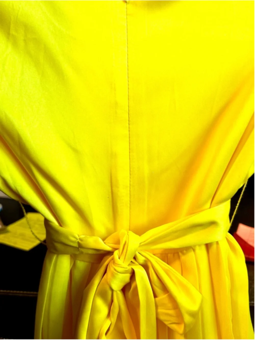 Project Fairy Tale Disney Princess Belle Yellow Dress Girls Size Small (6) NWOT